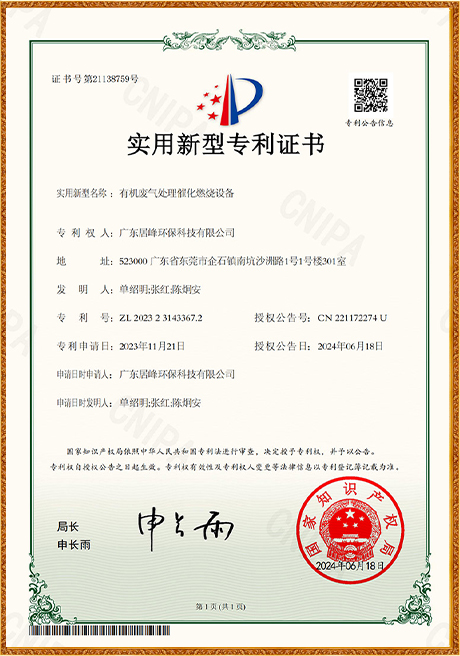 Certificate Of Honor