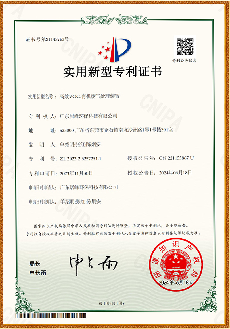 Certificate Of Honor