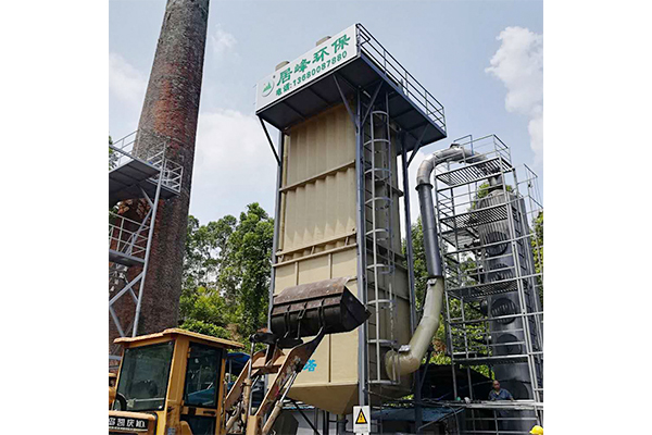 Rotary Kiln Flue Gas Exhaust Treatment, Smoke And Dust Purification, No Visible Smoke And No Smell, In Line With Environmentally Friendly Emissions